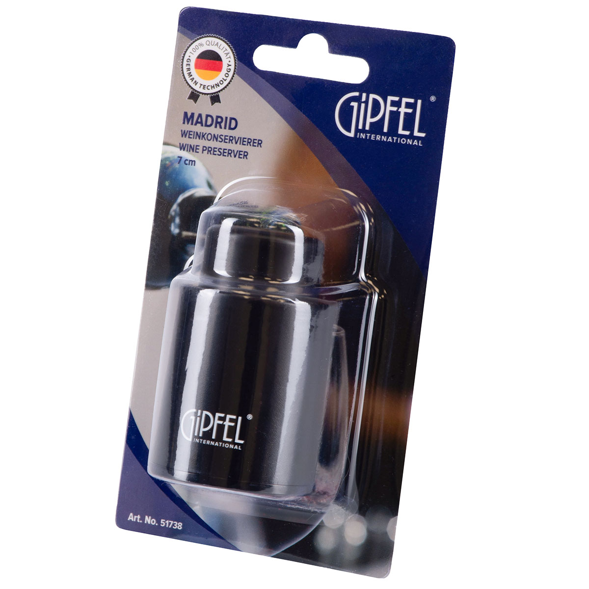 Вакуумная пробка пресервер для вина Gipfel Madrid 51738 фото