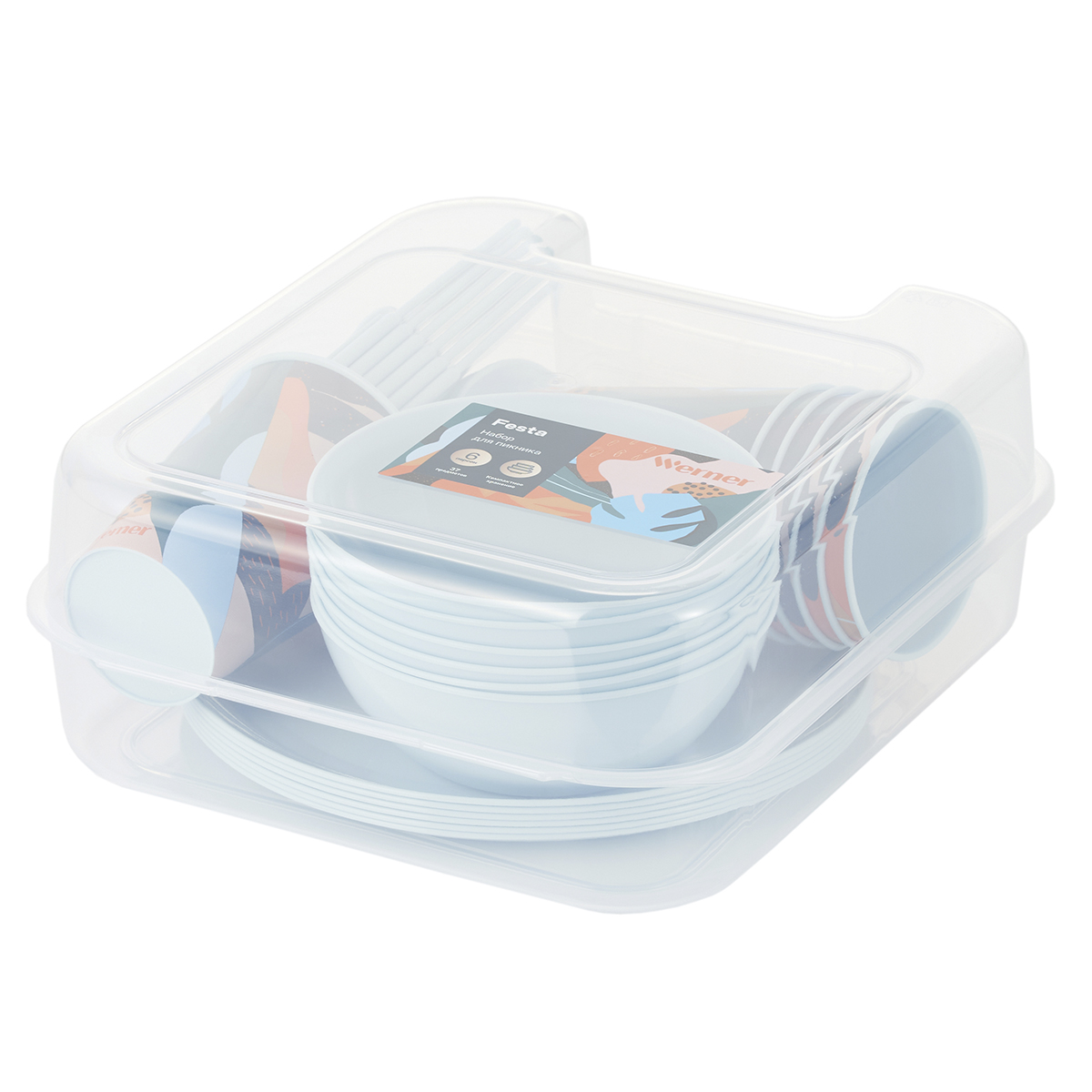 Набор посуды для пикника Werner Festa 51647 фото