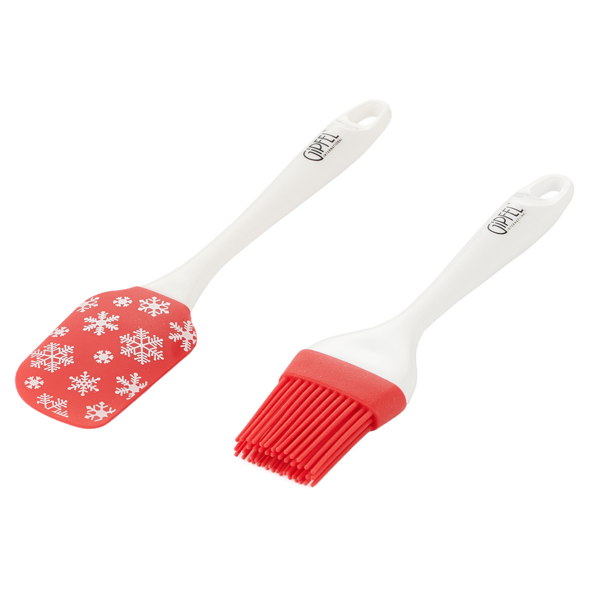 Кухонная лопатка и кисточка в наборе Gipfel Christmas 52144 силиконовые фото