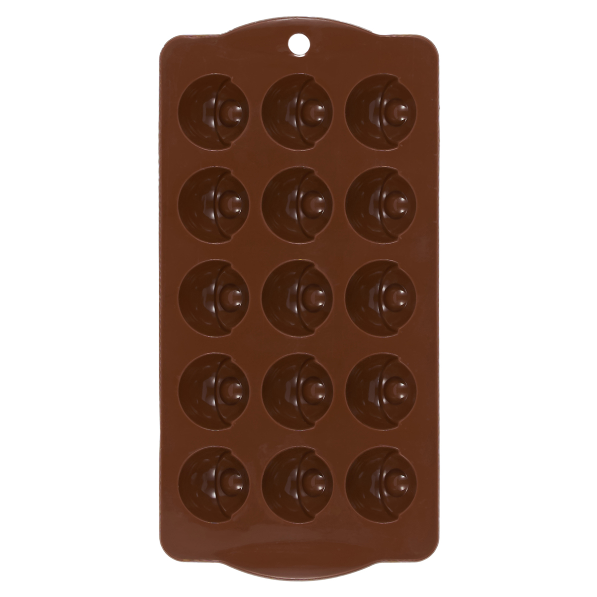 картинка 2131 GIPFEL Форма силиконовая для отливки шоколадных фигур, 21х10см. Цвет: коричневый от магазина Gipfel