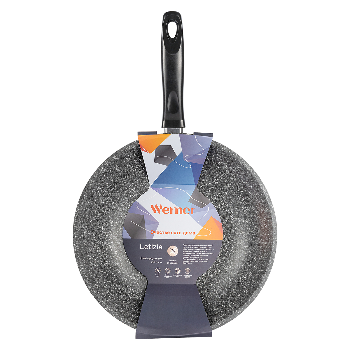 картинка 2147 GIPFEL Сковорода-вок DILETTO 24 от магазина Gipfel