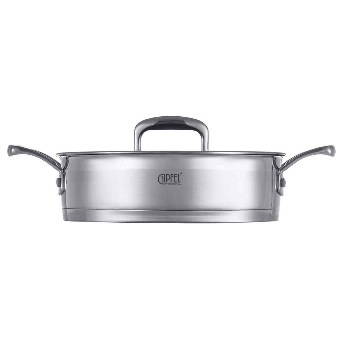 Сотейник из нержавеющей стали Gipfel Prestige 52007 24 см/2,9 л фото