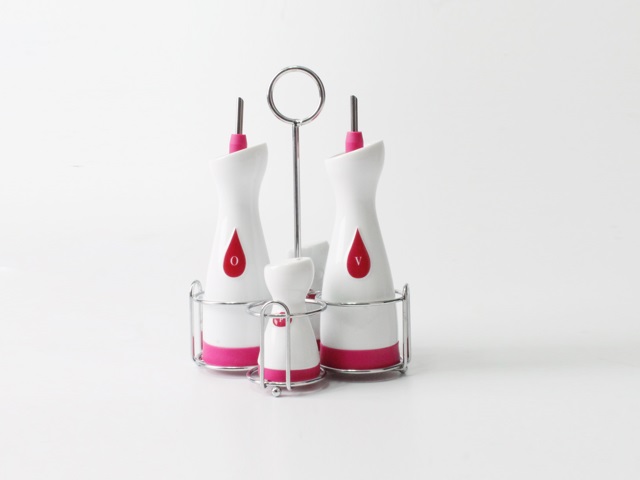 картинка 9147 GIPFEL Набор для приправ GRACE 4п на стойке Цвет: Фиолетовый от магазина Gipfel