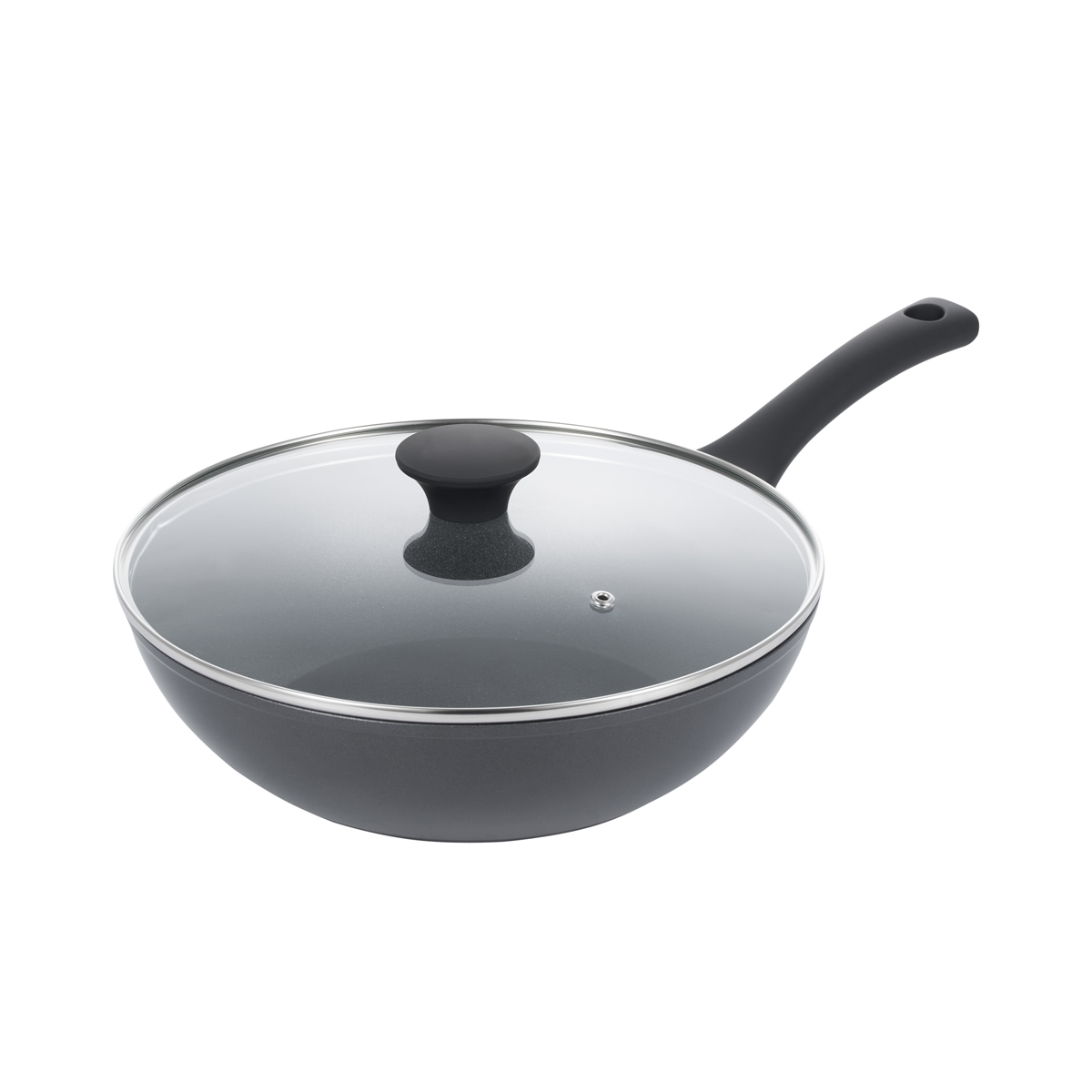 Алюминиевая сковорода-вок Gipfel Denver 51070 28 см фото