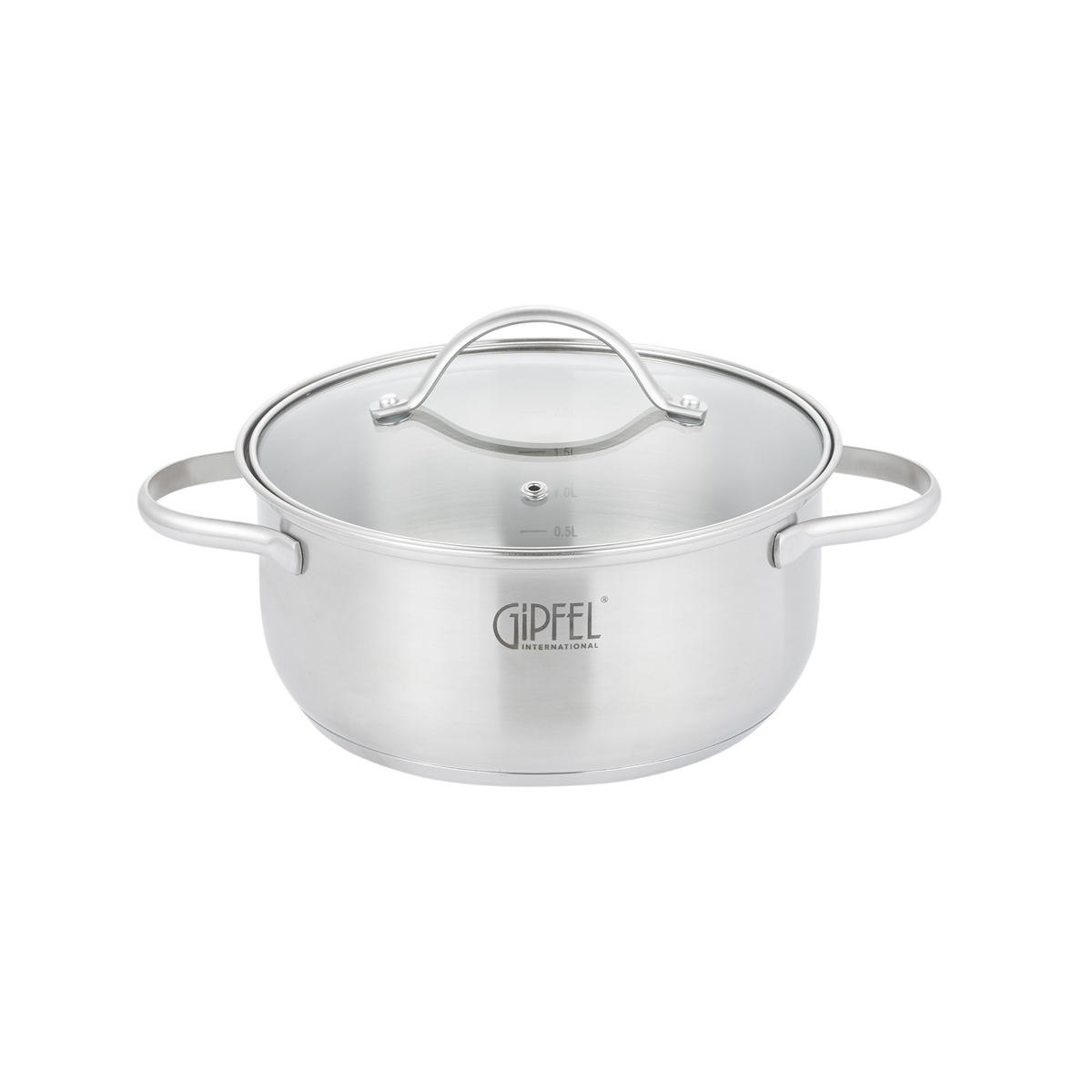 Кастрюля из нержавеющей стали Gipfel Azalea 51060 20 см/2,3 л фото