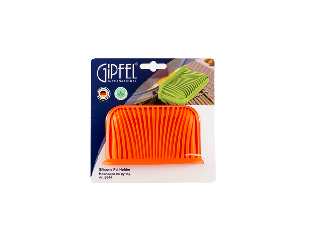 картинка 2844 GIPFEL Накладка на ручку. Материал: силикон. Цвет: оранжевый. Размер: 11х4х7 см от магазина Gipfel