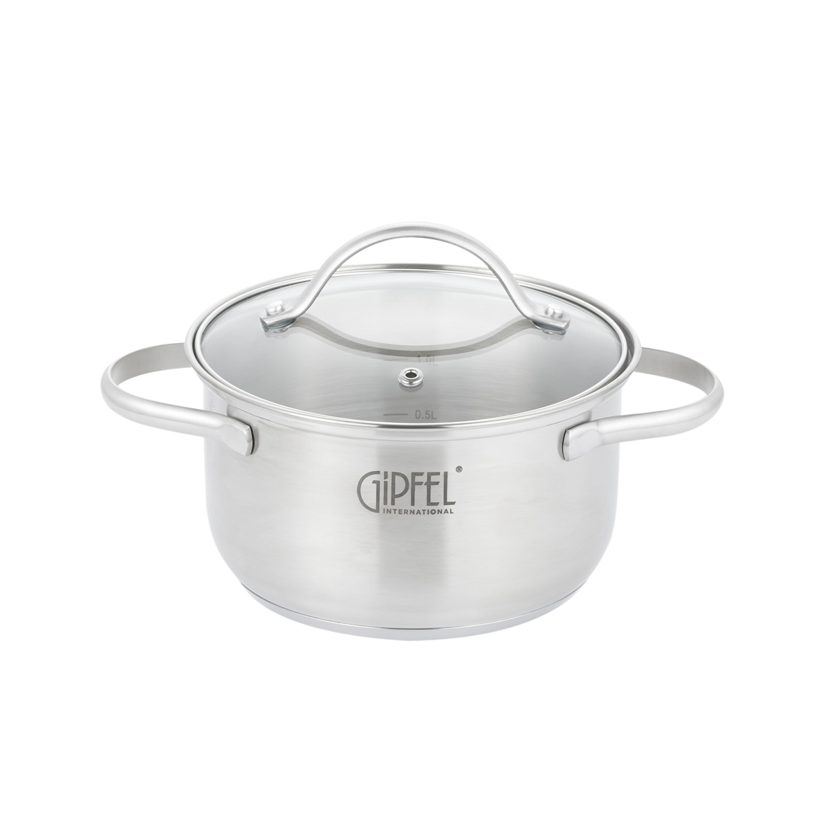 Кастрюля из нержавеющей стали Gipfel Azalea 51059 16 см/1,5 л фото