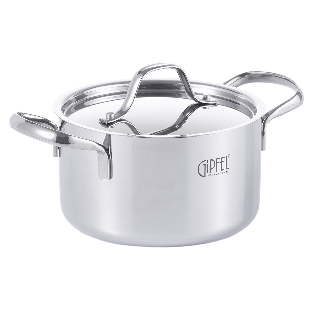 Кастрюля из нержавеющей стали Gipfel Galaxy 51967 16 см/1,9 л фото