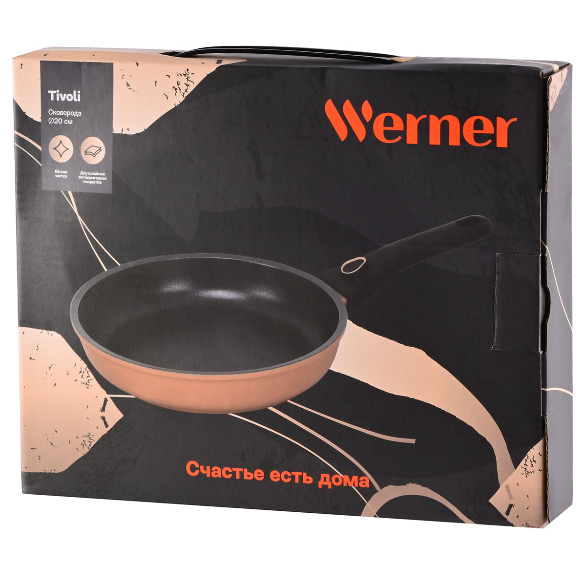 Алюминиевая сковорода Werner Tivoli 51477 20 см фото