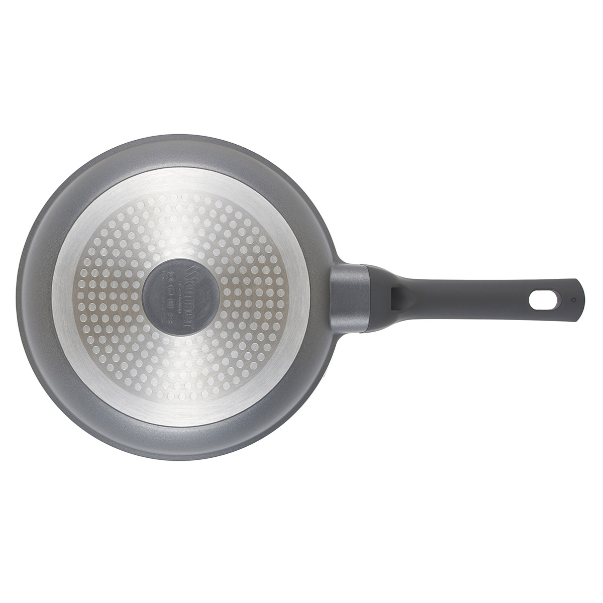 Алюминиевая сковорода Werner Nero 52081 24 см фото