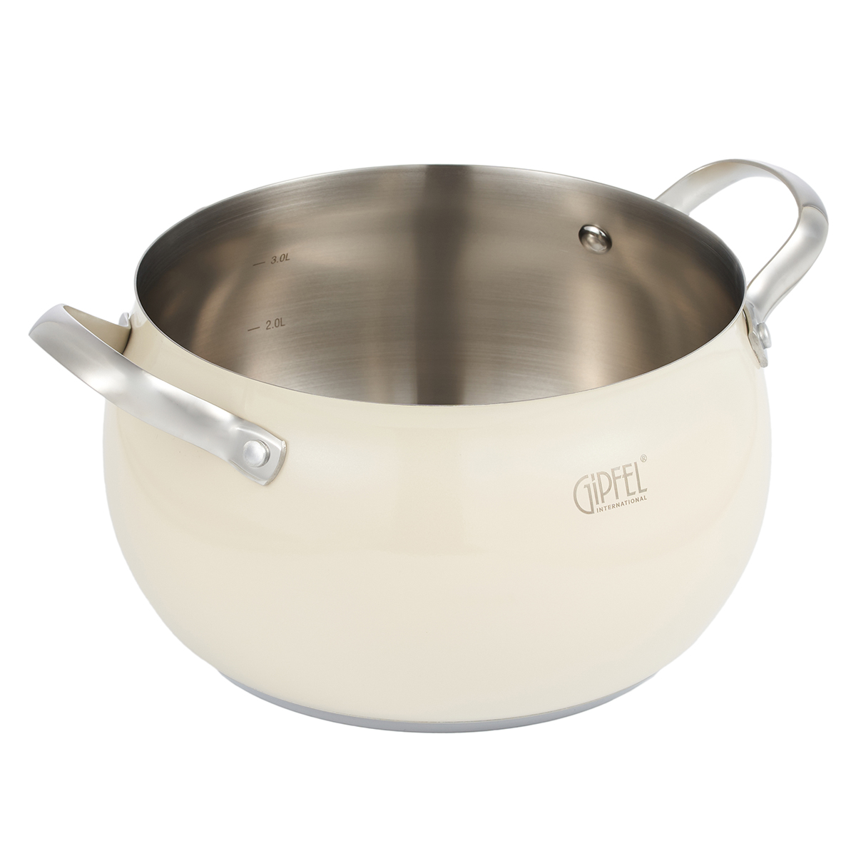 Кастрюля из нержавеющей стали Gipfel Novella 52291 20 см/4 л фото