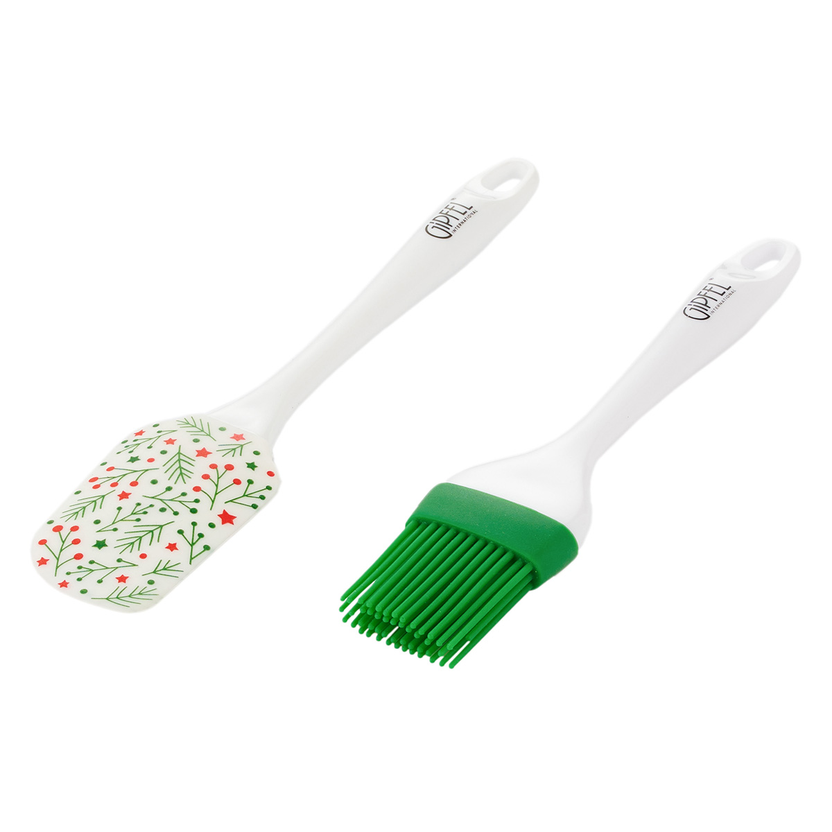 Кухонная лопатка и кисточка в наборе Gipfel Christmas 52143 силиконовые фото