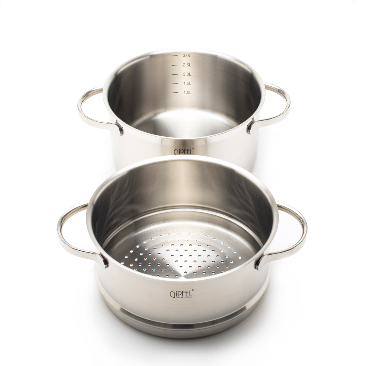 картинка 1325 GIPFEL Пароварка двухярусная VICTORY 3 л от магазина Gipfel