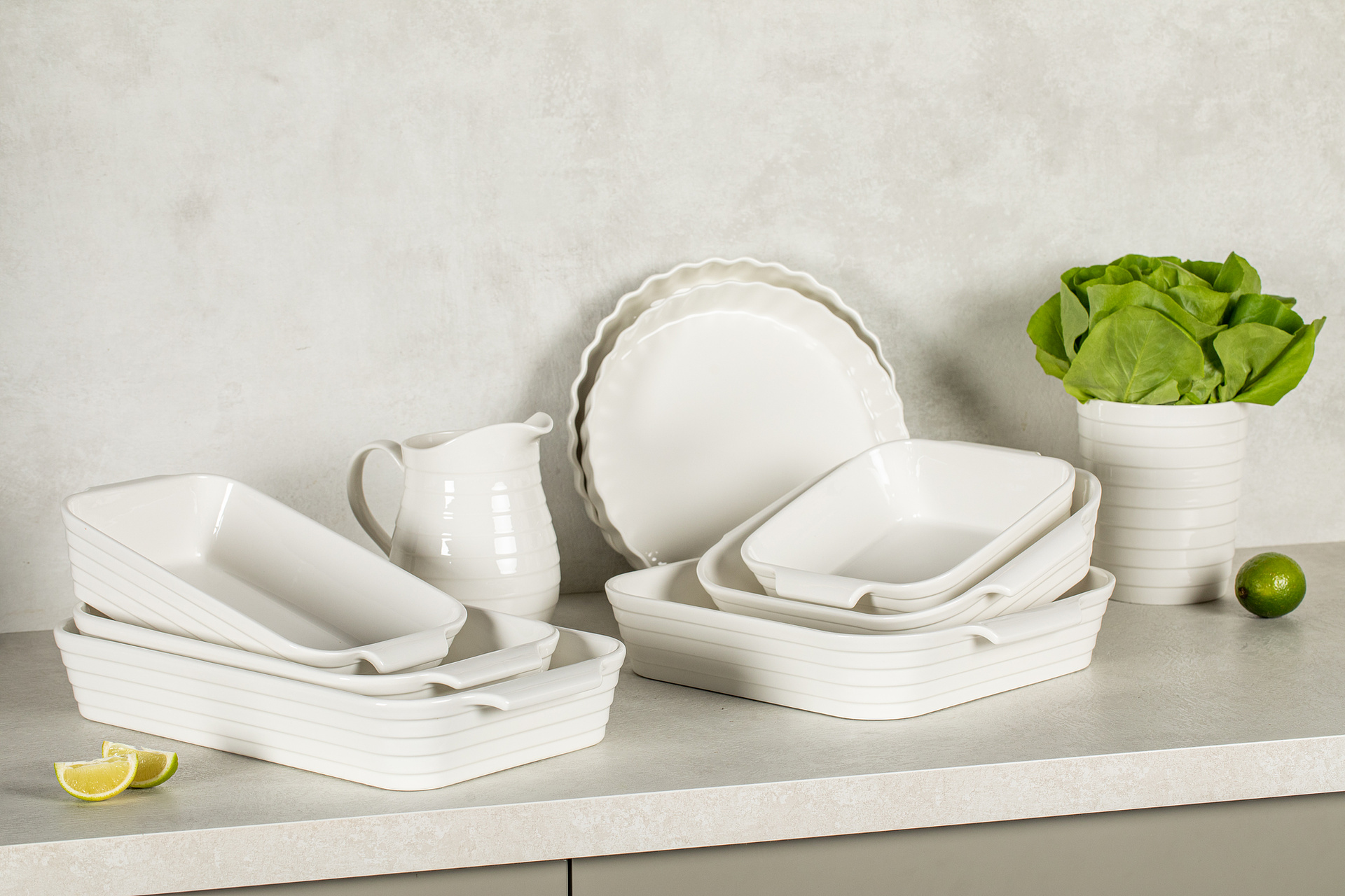 Форма для запекания Gipfel Bianco 50396 1,3 л/26х3,8 см фото