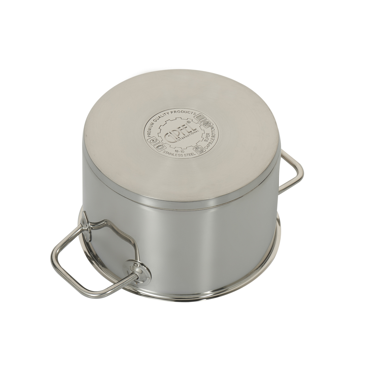 Кастрюля из нержавеющей стали Gipfel Capella 2700 20 см/3,7 л фото