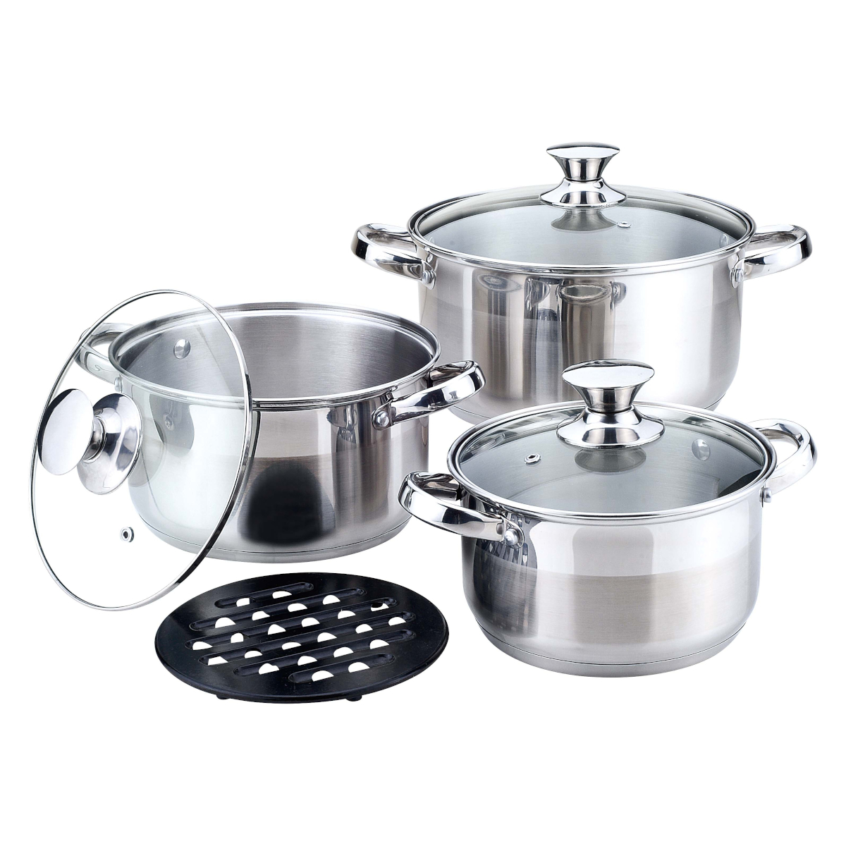 Набор посуды из нержавеющей стали Bekker Jumbo BK-1250 фото