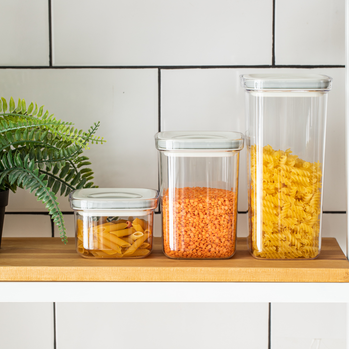 Набор пластиковых контейнеров с герметичной крышкой Gipfel Twist 50653 фото