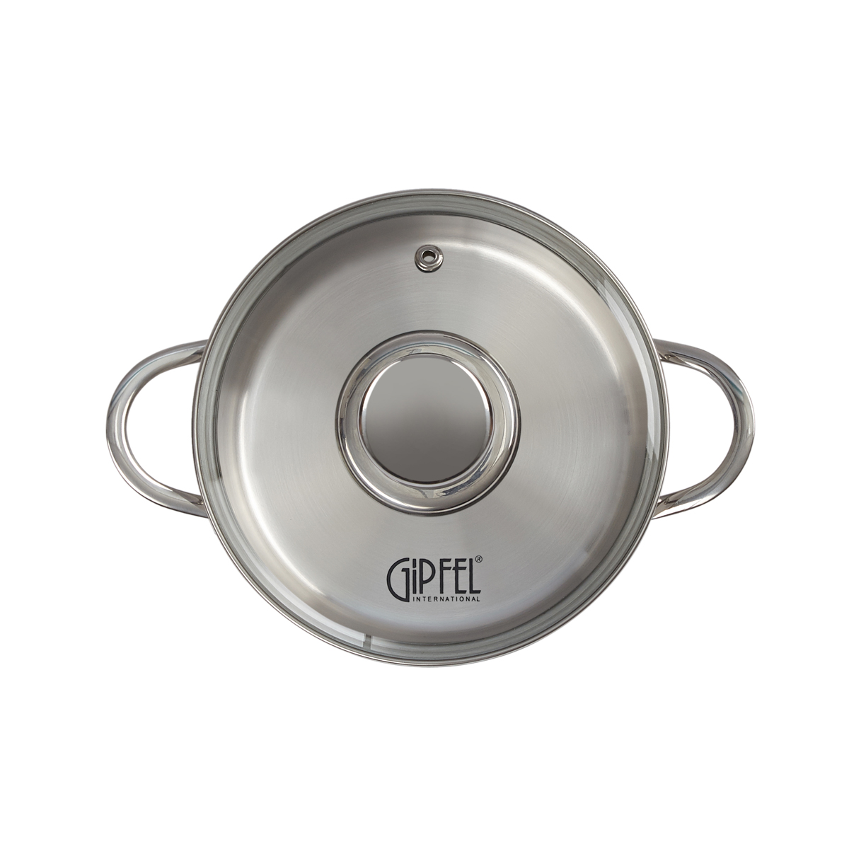 картинка Кастрюлька MINI со стеклянной крышкой 0,9 л. Gipfel 1202 от магазина Gipfel