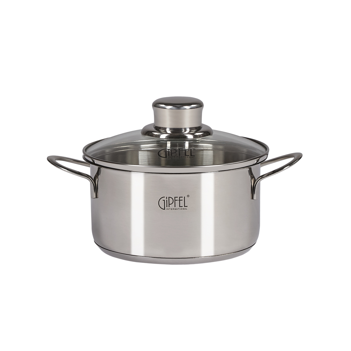 картинка 1204 GIPFEL Кастрюлька MINI со стеклянной крышкой 1.2 л. от магазина Gipfel