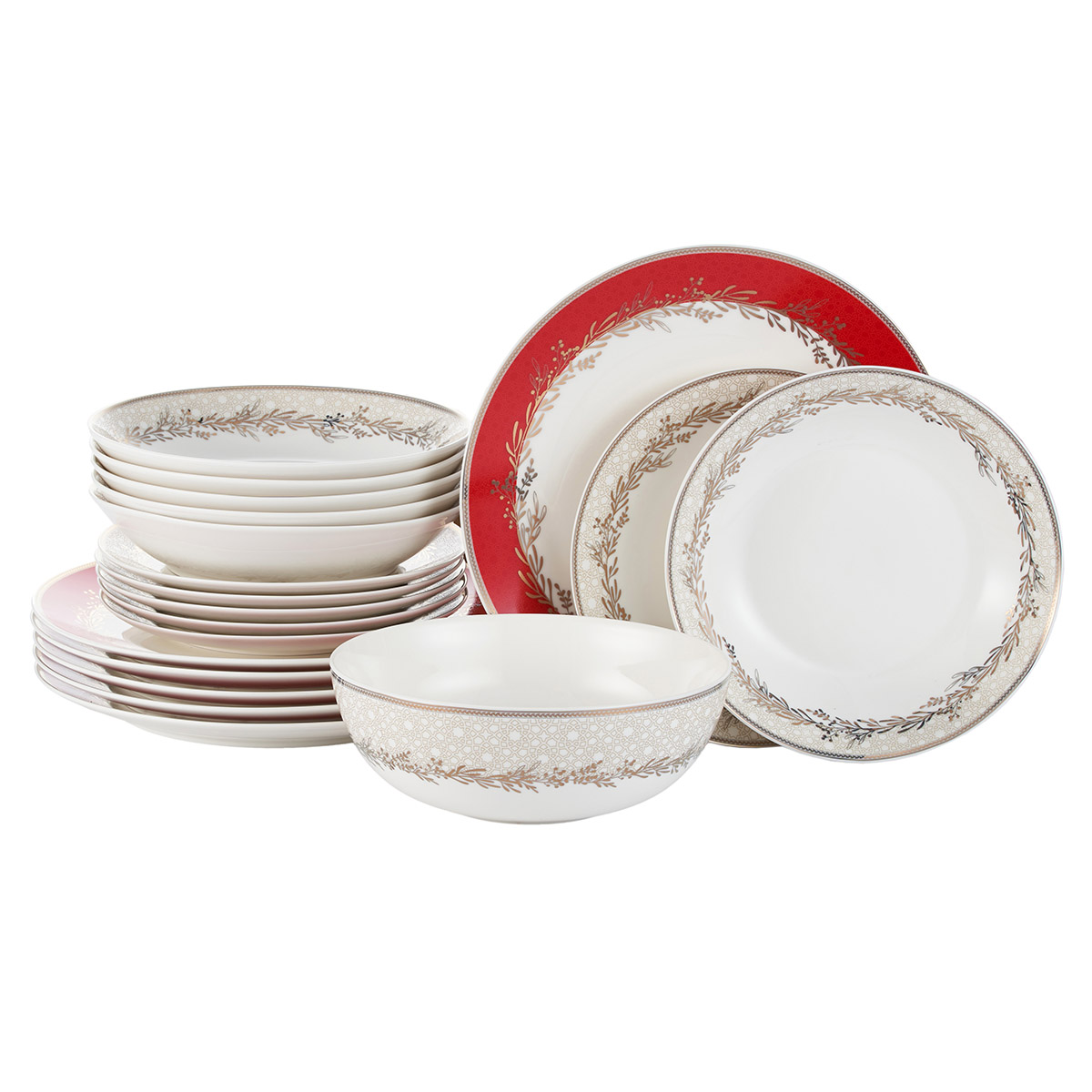 Сервиз столовый Gipfel Charlotte 51561 19 предметов фото