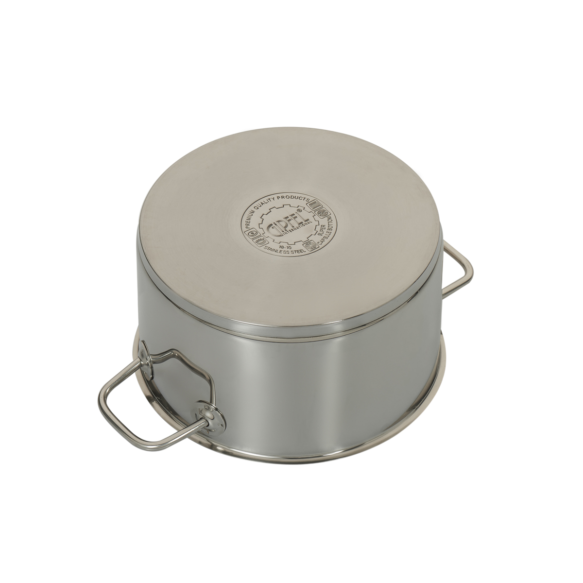 Кастрюля из нержавеющей стали Gipfel Capella 2699 24 см/5,6 л фото