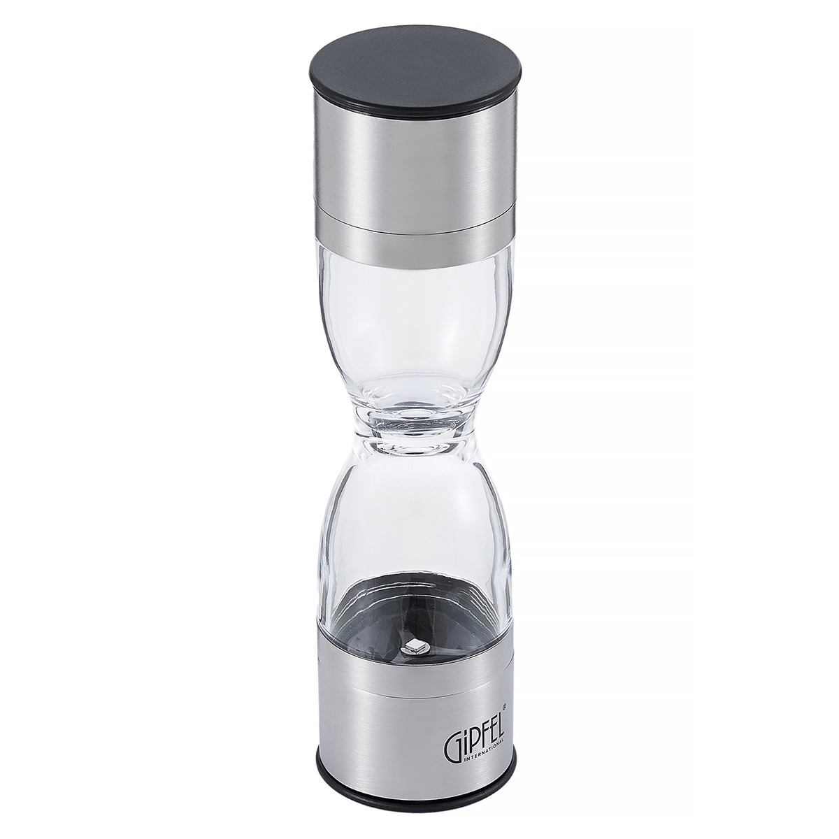 картинка 9148 GIPFEL Мельница TROPICA для перца, электрическая, высота 22 см. Цвет: серебристый. от магазина Gipfel