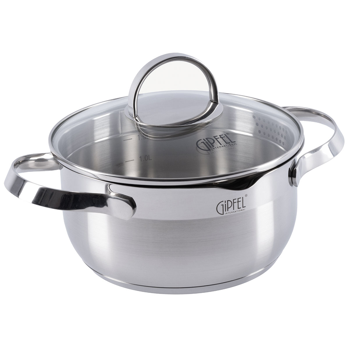 Кастрюля из нержавеющей стали Gipfel Benita 2270 18 см/1,9 л фото