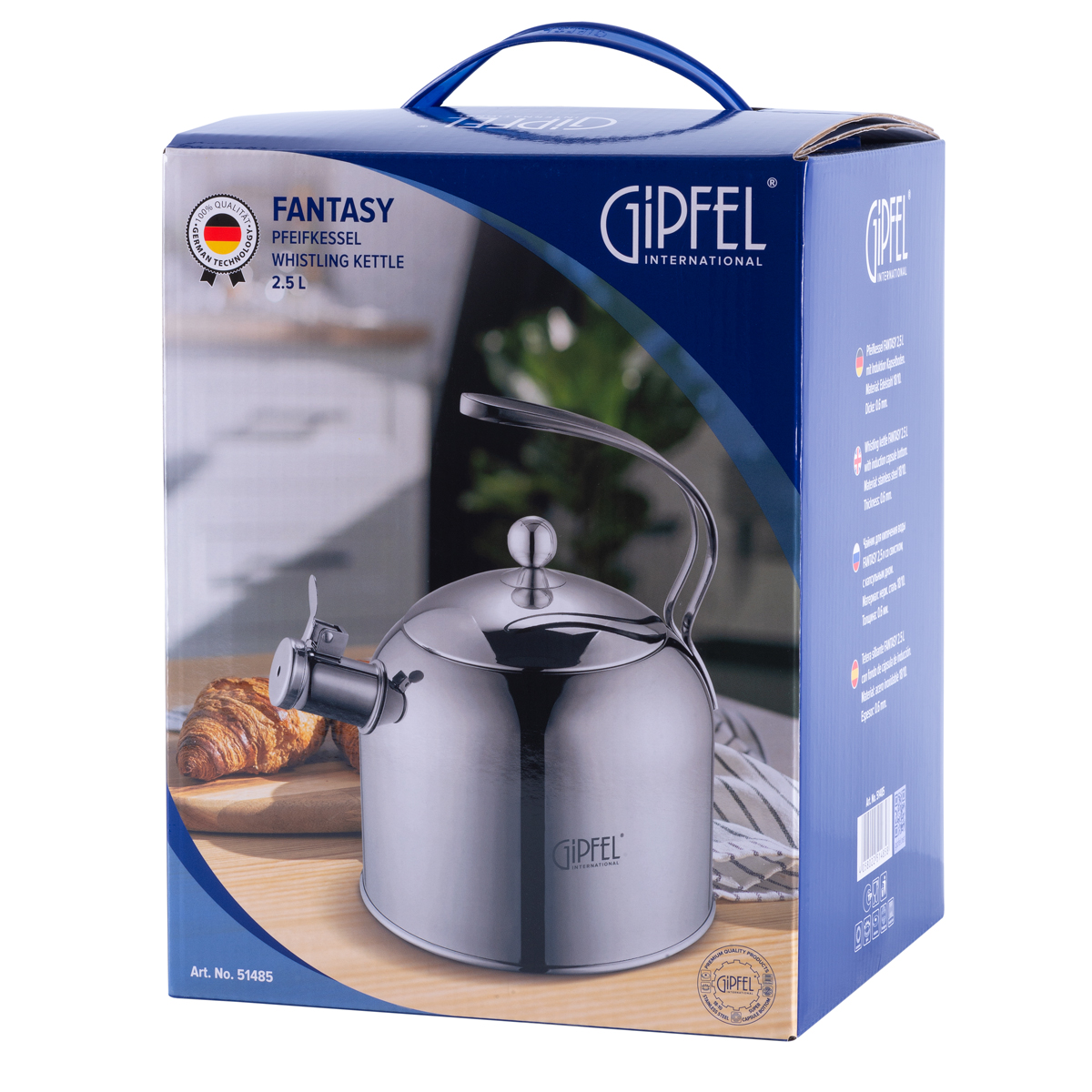 Чайник для кипячения воды Gipfel Fantasy 51485 2,5 л фото