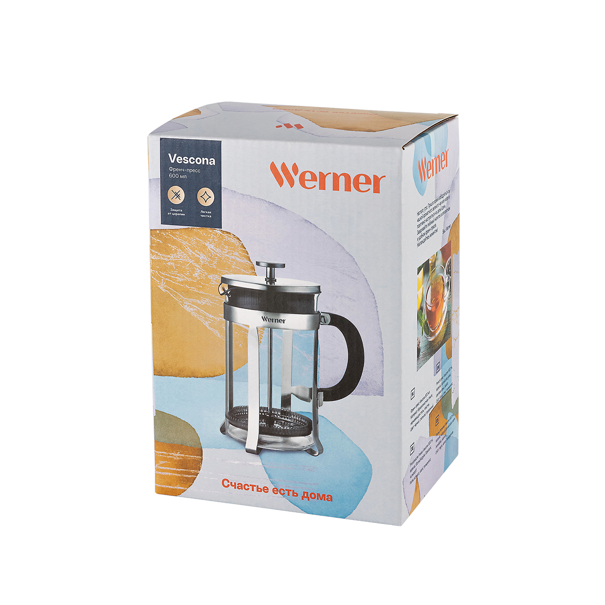 Френч-пресс Werner Vescona 50103 600 мл фото