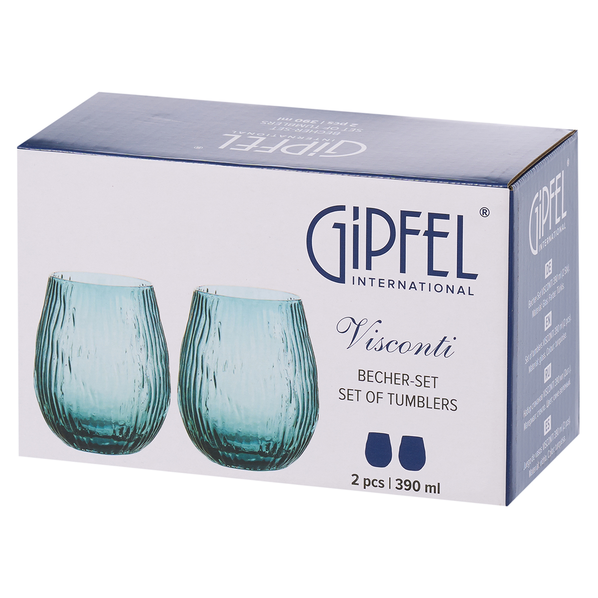 Набор стаканов Gipfel Visconti 52626 390 мл 2 предмета фото