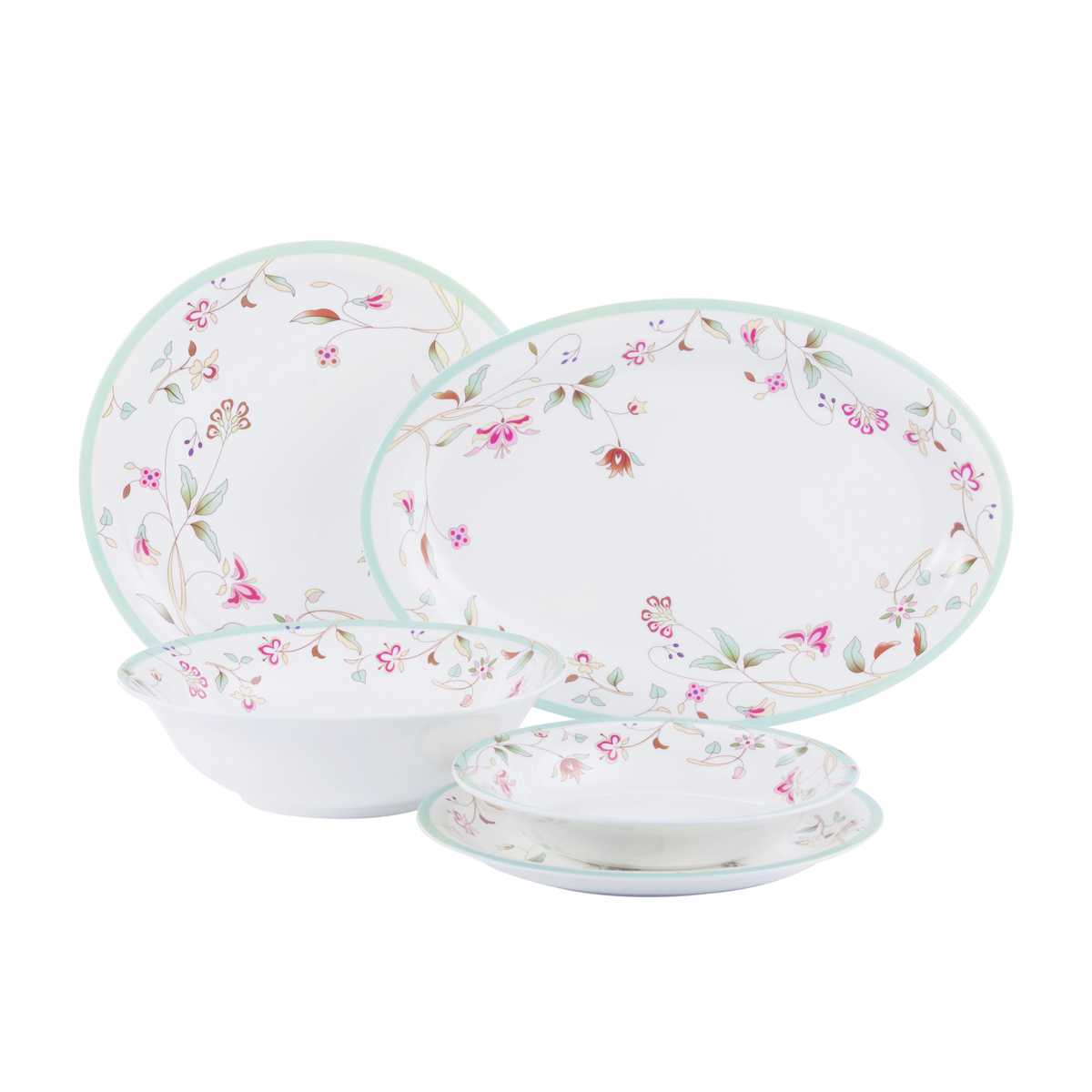 Сервиз столовый Gipfel Verde 42201 21 предмет фото