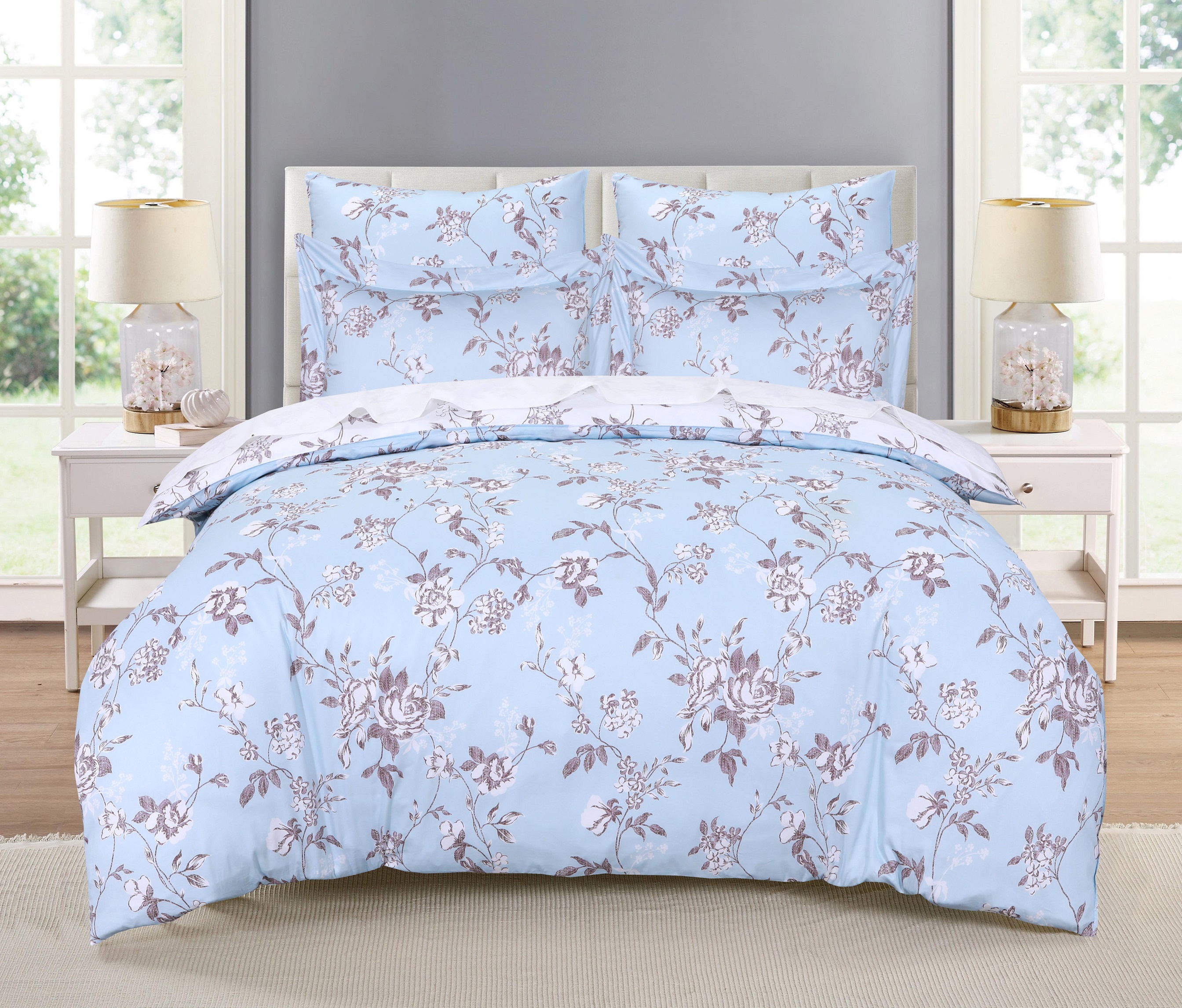 Комплект постельного белья двуспальный евро Gipfel Provence 41794 фото