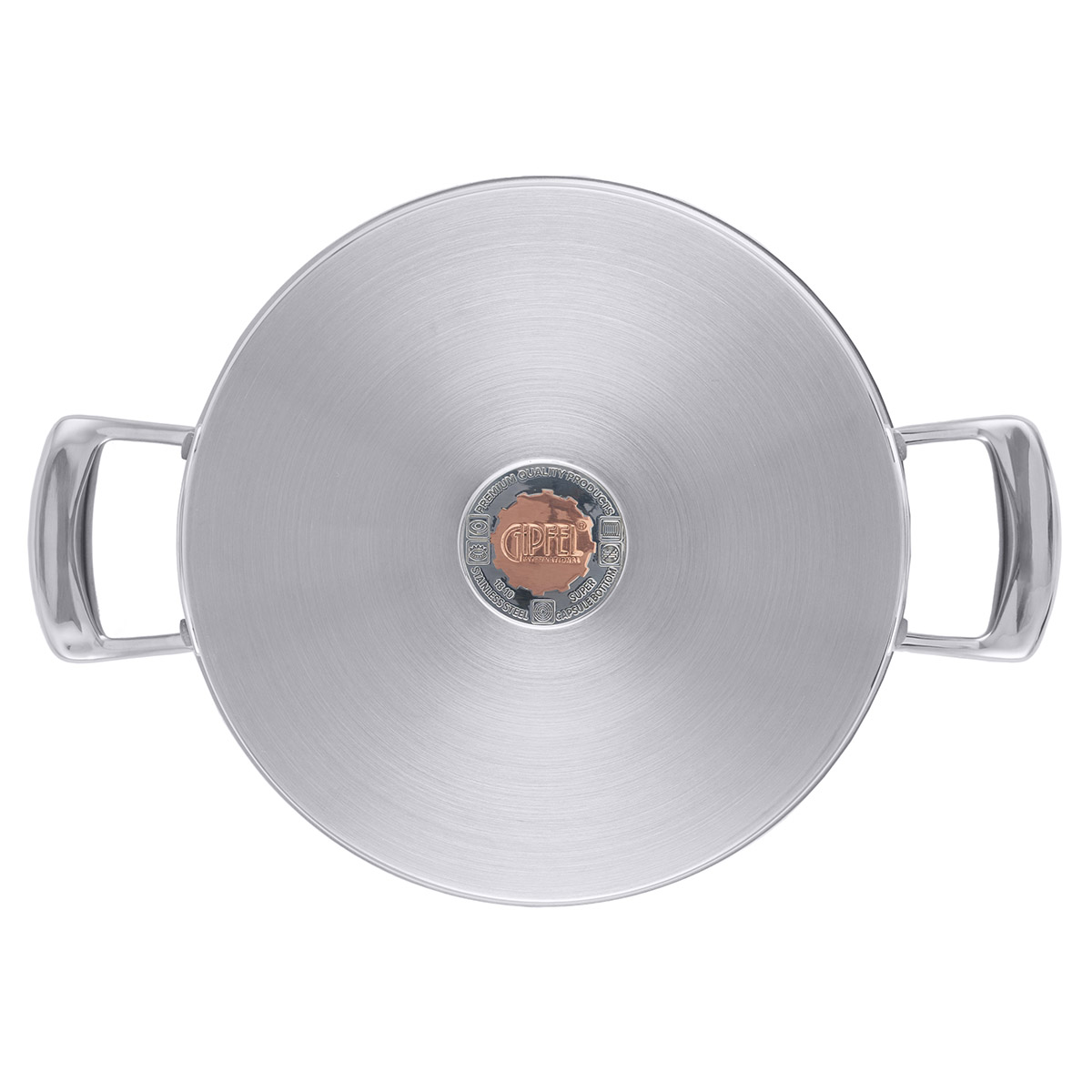Сотейник из нержавеющей стали Gipfel Prestige 52008 26 см/3,7 л фото