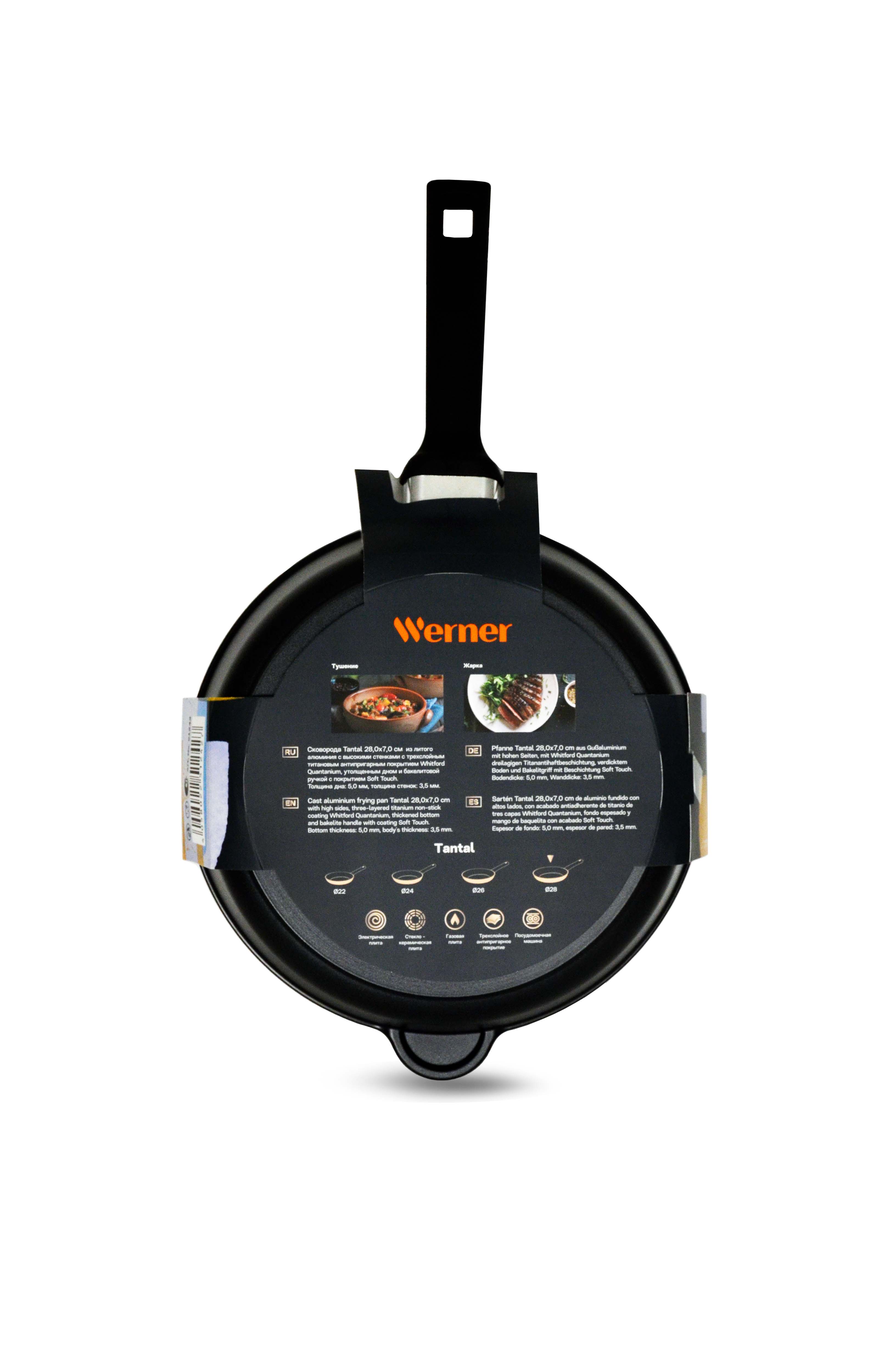 Алюминиевая сковорода Werner Tantal 51242 28 см фото