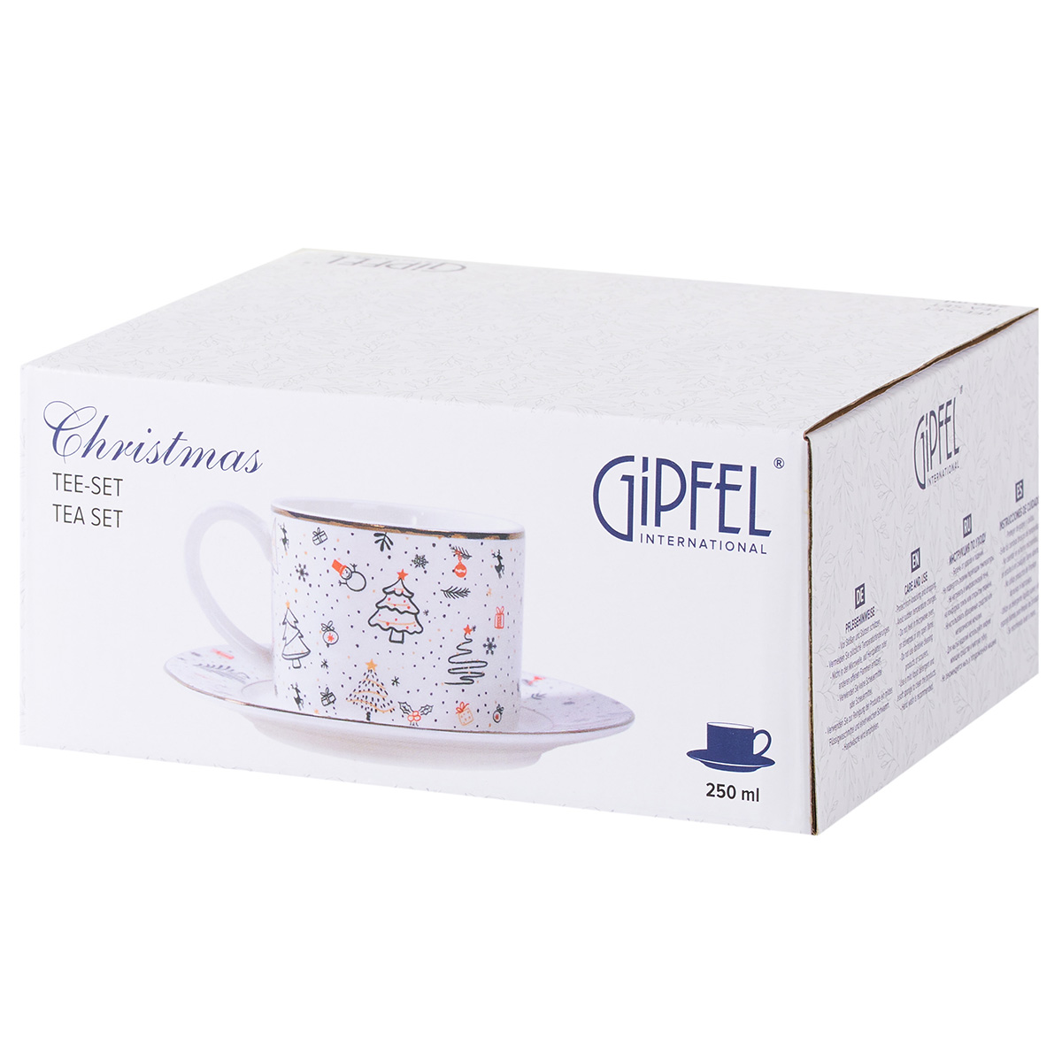 Чайная пара Gipfel Christmas 42939 фото