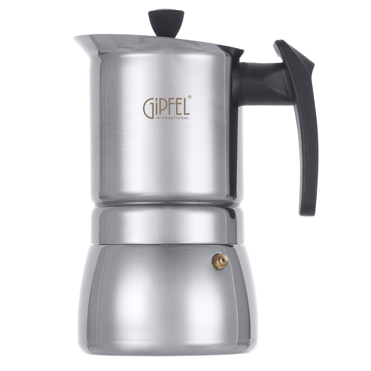 картинка 5330 GIPFEL Гейзерная кофеварка VALS 16,0х23,0см/450мл на 9 чашек от магазина Gipfel