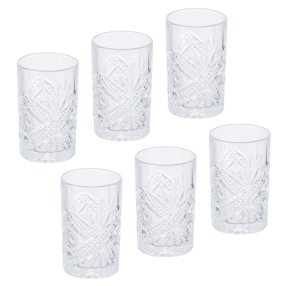 Набор стаканов Gipfel Nils  52397 280 мл 6 предметов фото