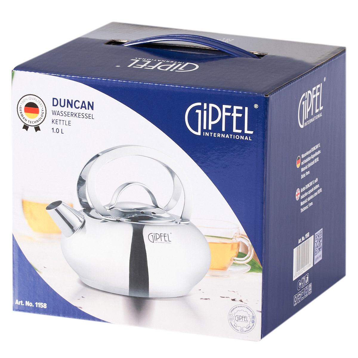 Чайник для плиты Gipfel Duncan 1158 1000 мл фото
