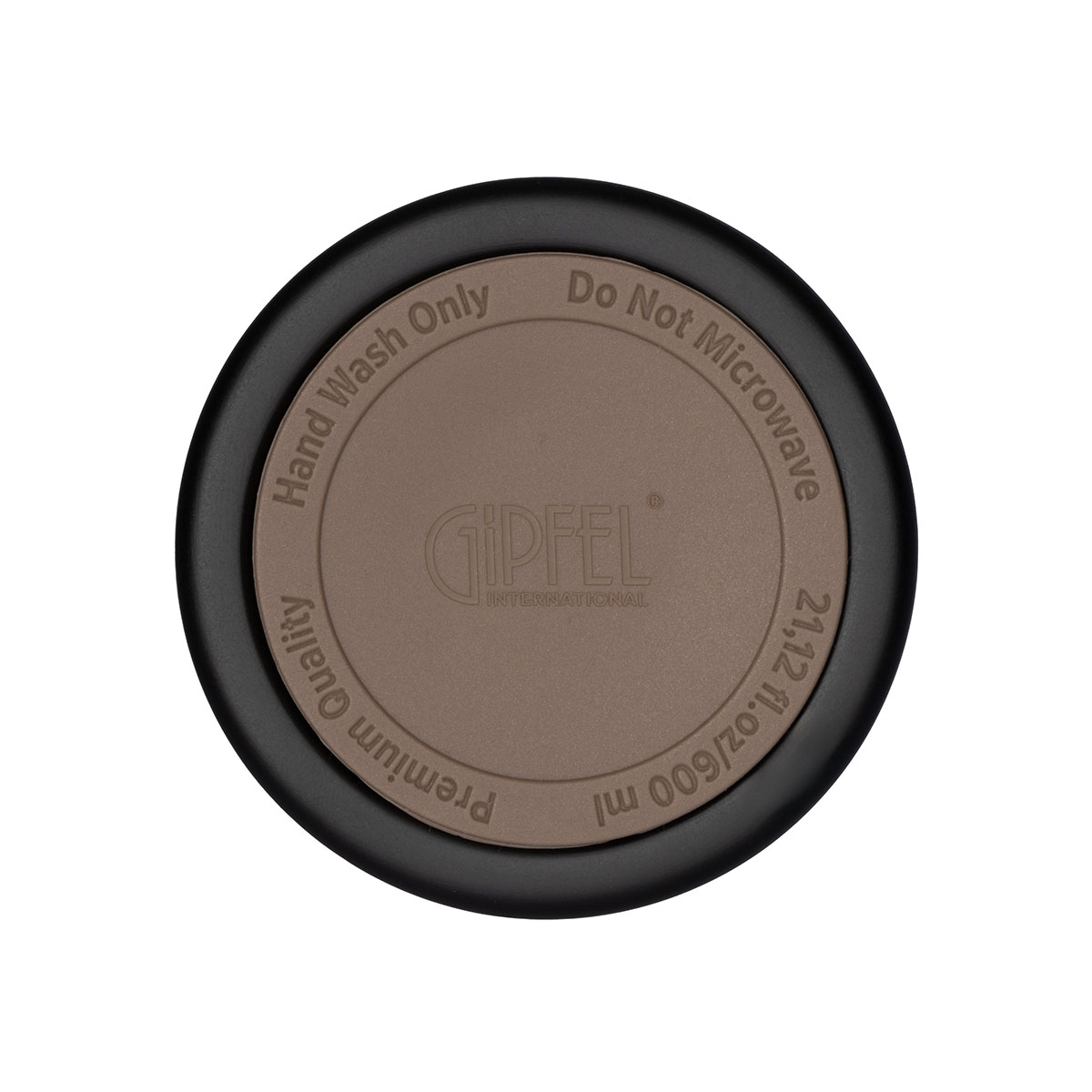 картинка 8181 GIPFEL Бутылка для воды Recycle 500 мл. Материал: боросиликатное стекло, сиилкон. Материал крышки: нержавеющая сталь 18/10, пластик, силикон. Цвет: оранжевый. от магазина Gipfel