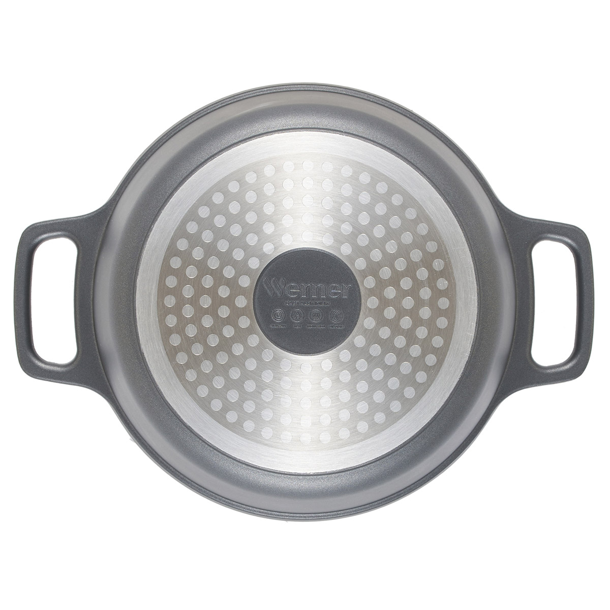 Алюминиевая кастрюля Werner Nero 52086 20 см/2,5 л фото