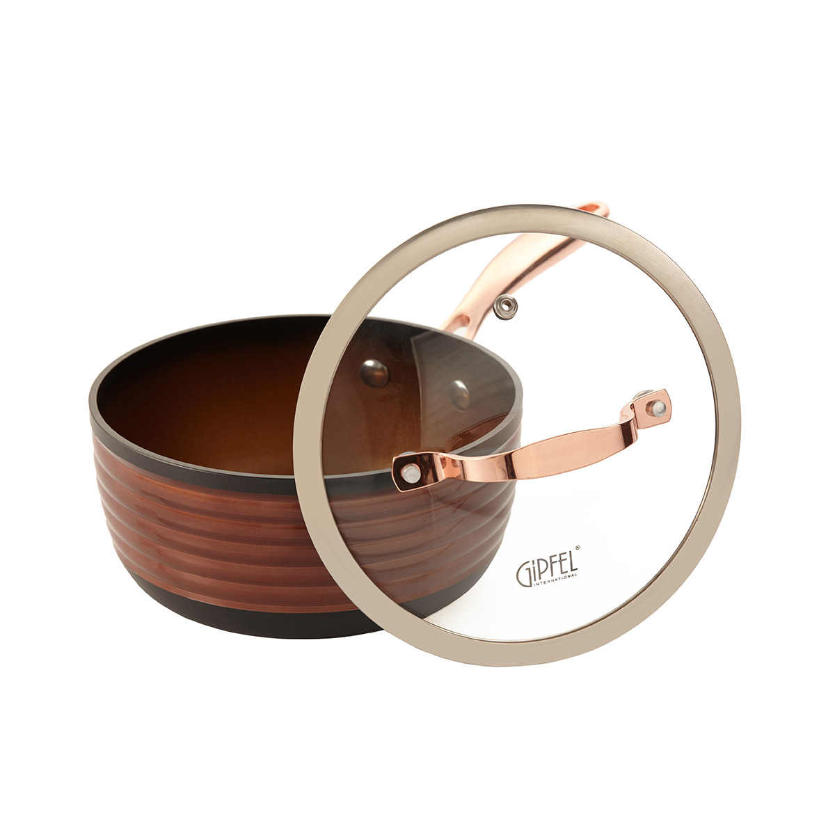 Ковш алюминиевый Gipfel Versal Gold 2720 18 см/2,1 л фото