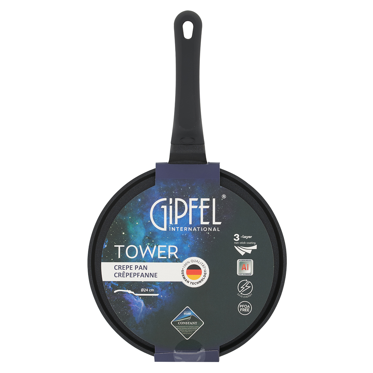 картинка 1597 GIPFEL Сковорода для блинов TOWER 24 от магазина Gipfel