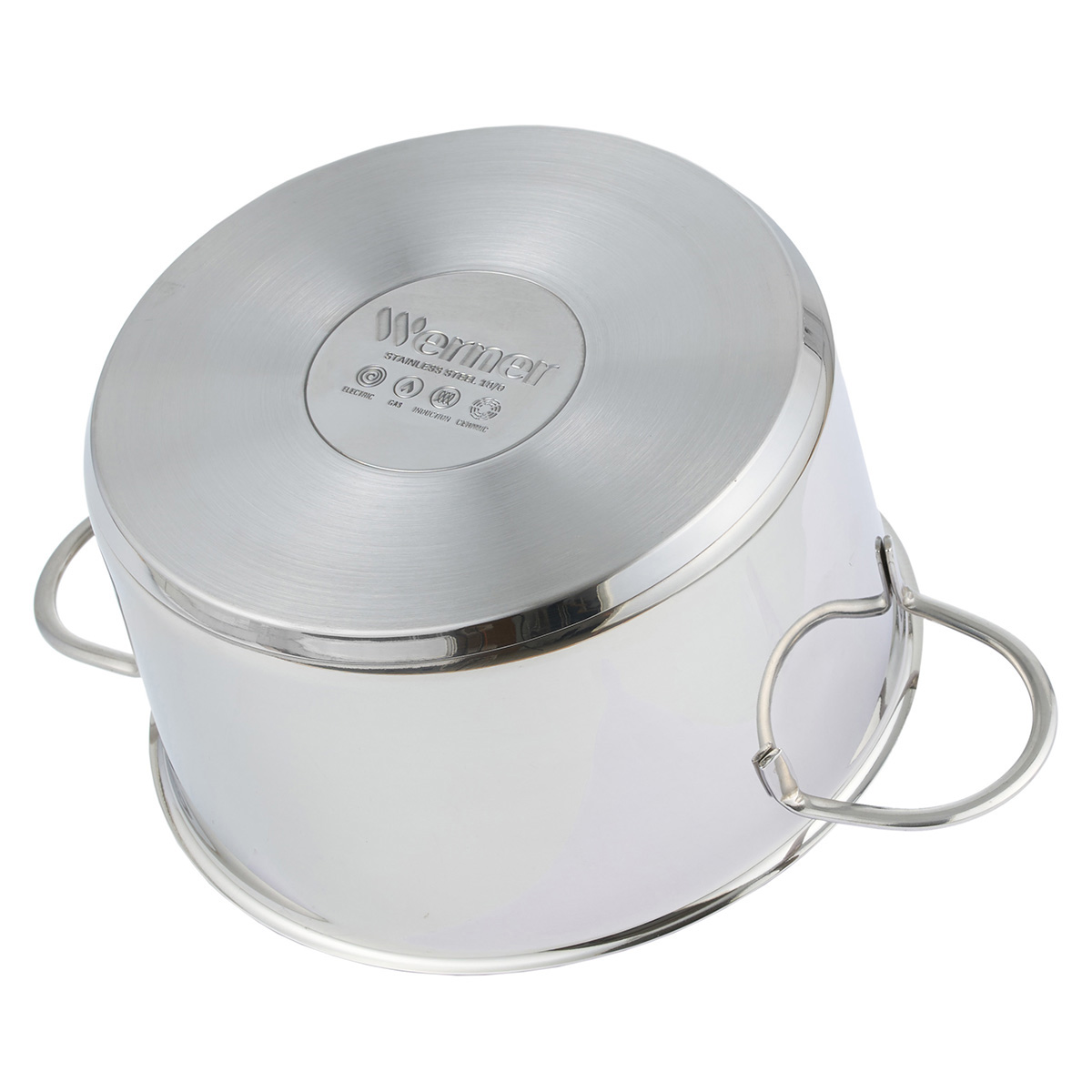 Кастрюля из нержавеющей стали Werner Como 50170 20 см/3,6 л фото