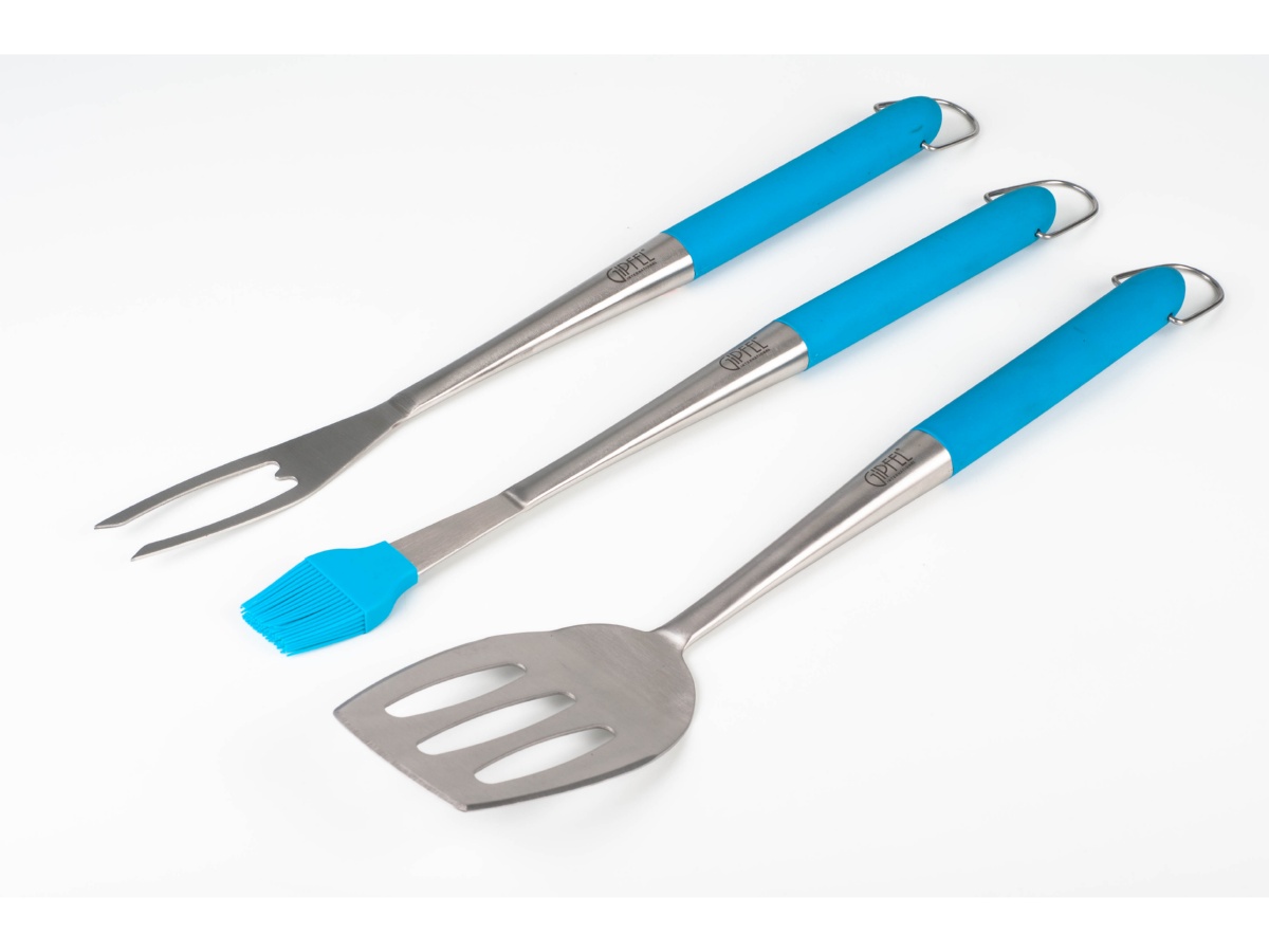 картинка 5928 GIPFEL Набор для барбекю 3 пр. Синий цвет ручки от магазина Gipfel