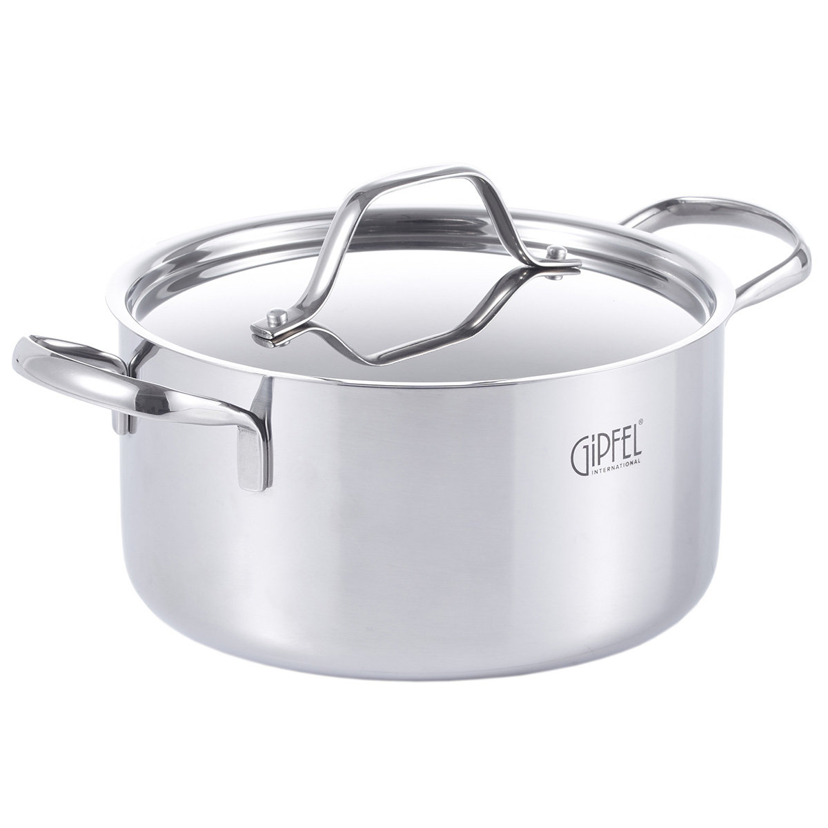 Кастрюля из нержавеющей стали Gipfel Galaxy 51969 20 см/3,2 л фото