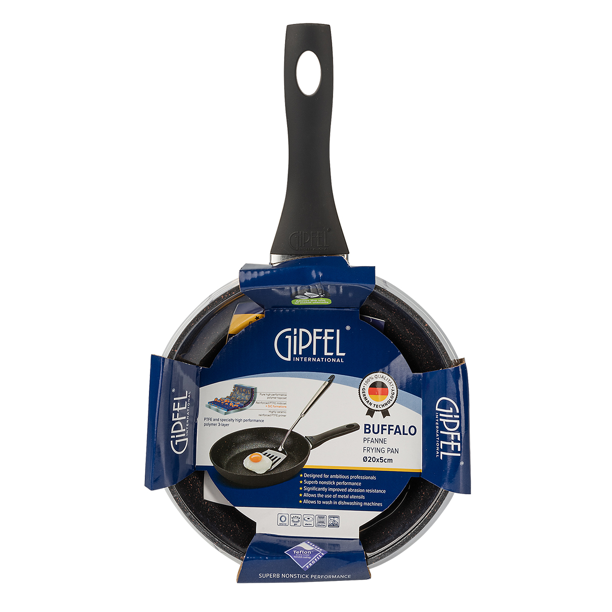 Алюминиевая сковорода Gipfel Buffalo 0109 20 см фото