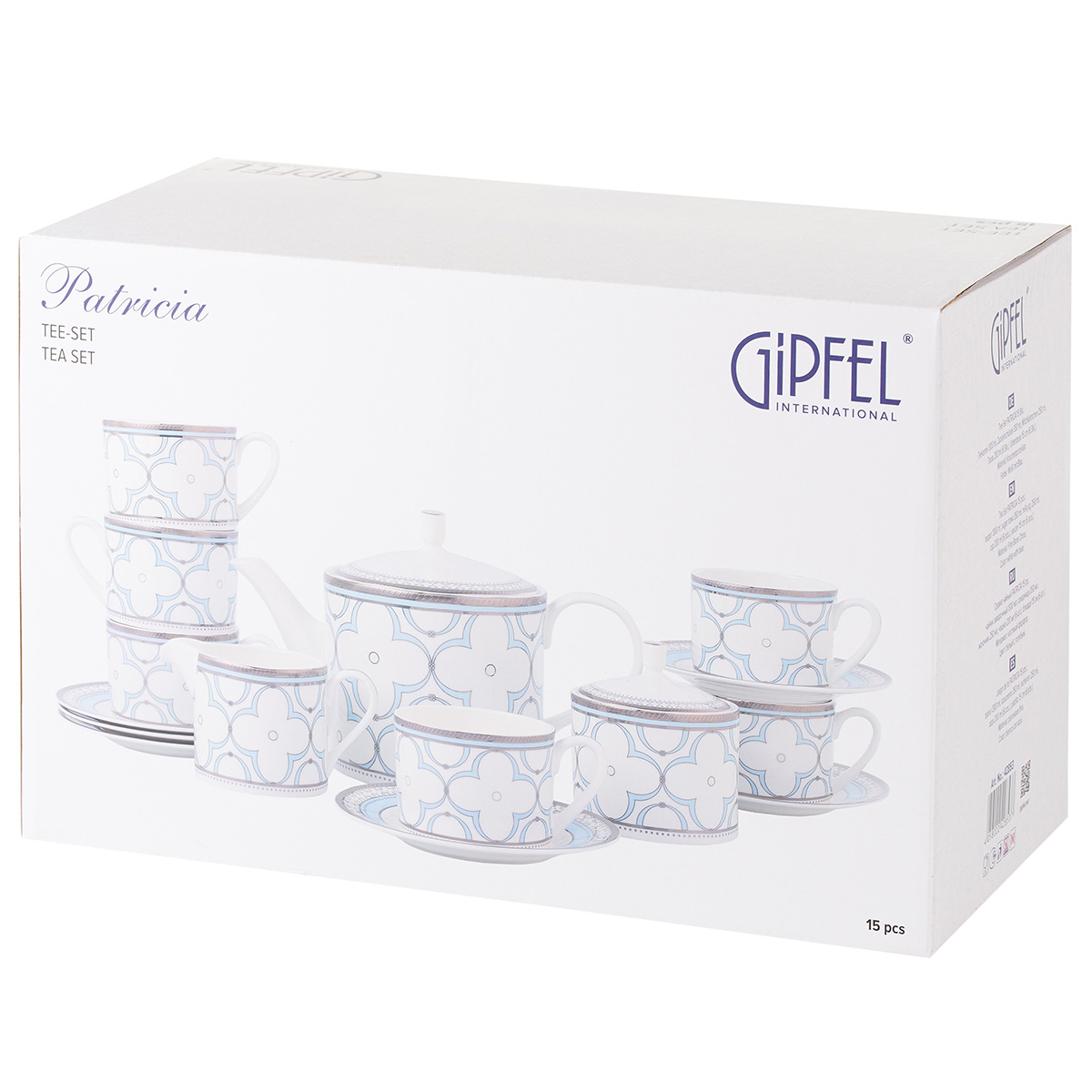 Сервиз чайный Gipfel Patricia 42853 15 предметов фото