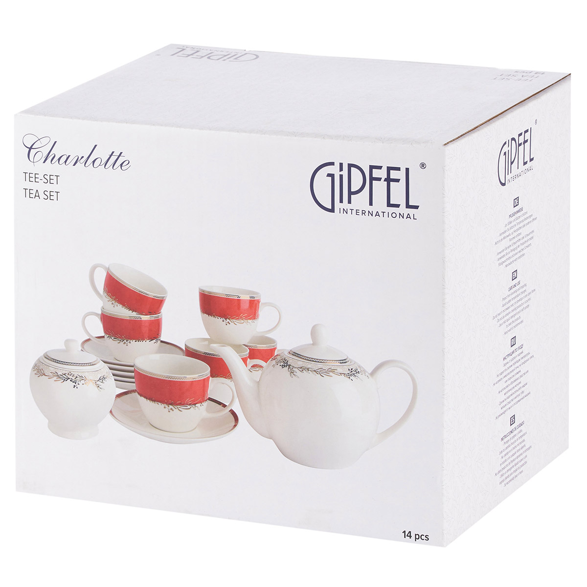 Сервиз чайный Gipfel Charlotte 51563 14 предметов фото