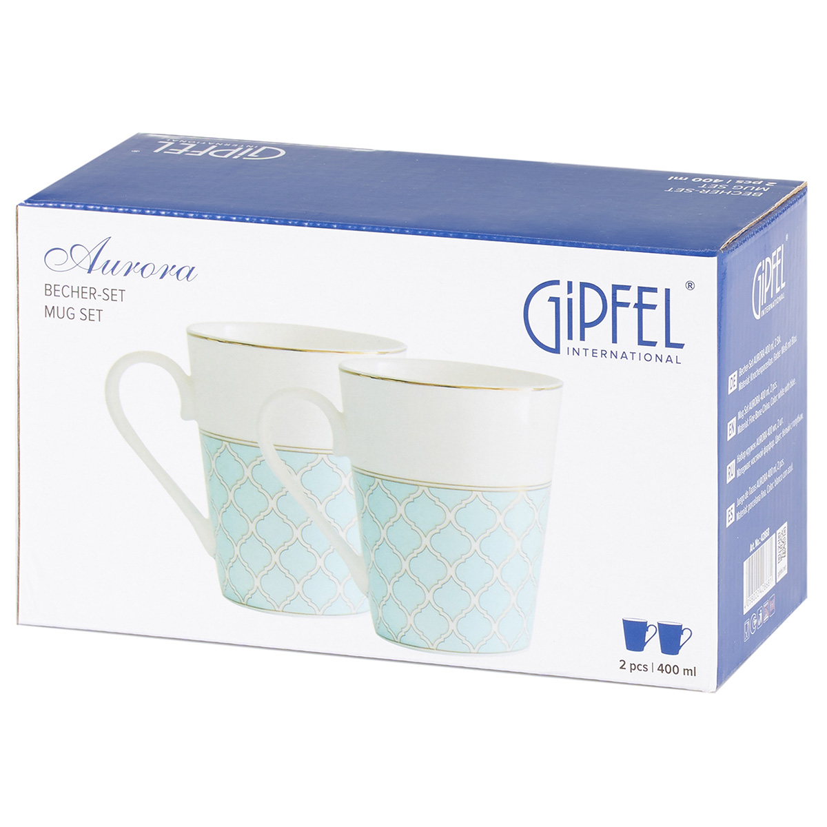 Набор кружек Gipfel Aurora 42868 400 мл 2 предмета фото