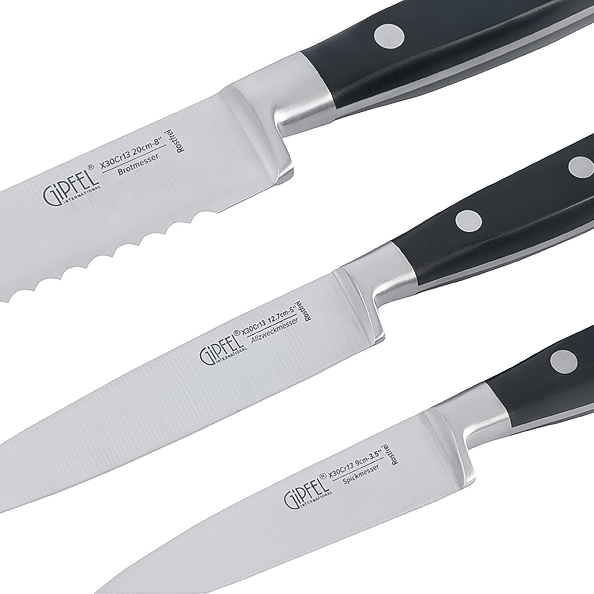 Набор кухонных ножей Gipfel 8464 6 предметов фото